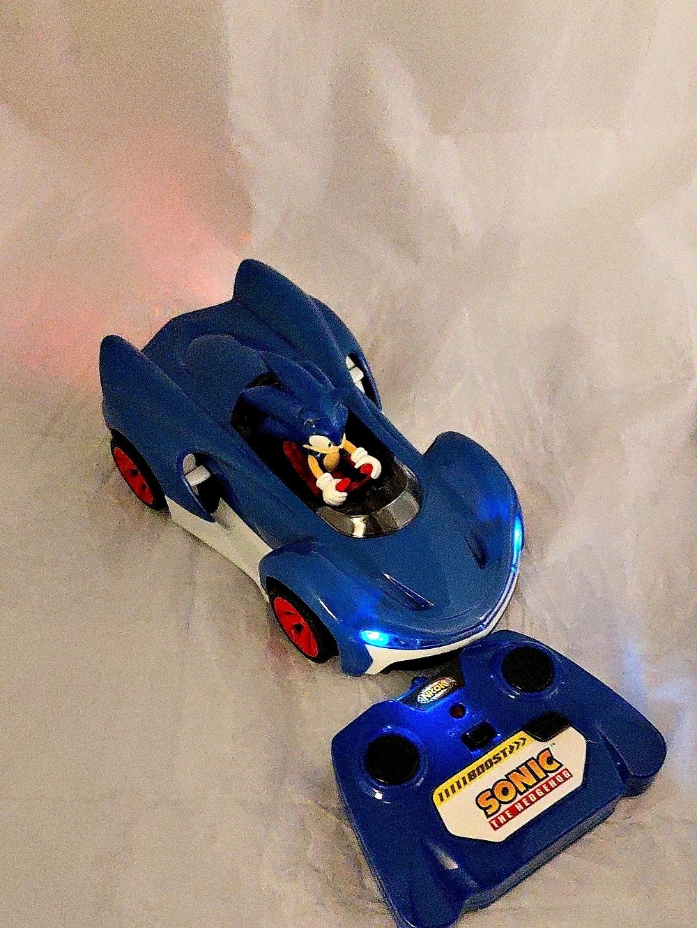Sonic the Hedgehog Sonic remote control car Blue Remote Control Car